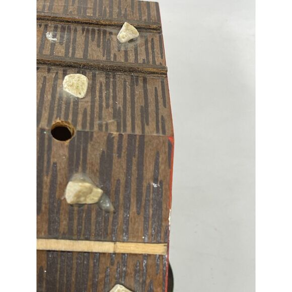 Vintage Toggili German Weather Musical House Zhivago Lara's Theme Chalet Swiss - Picture 8 of 11